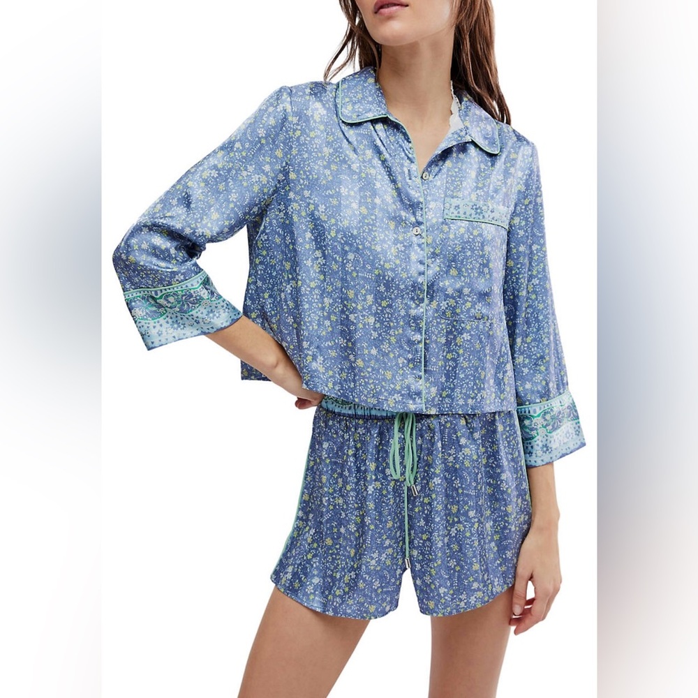 NWT Free People Pillow Talk Pajama Set